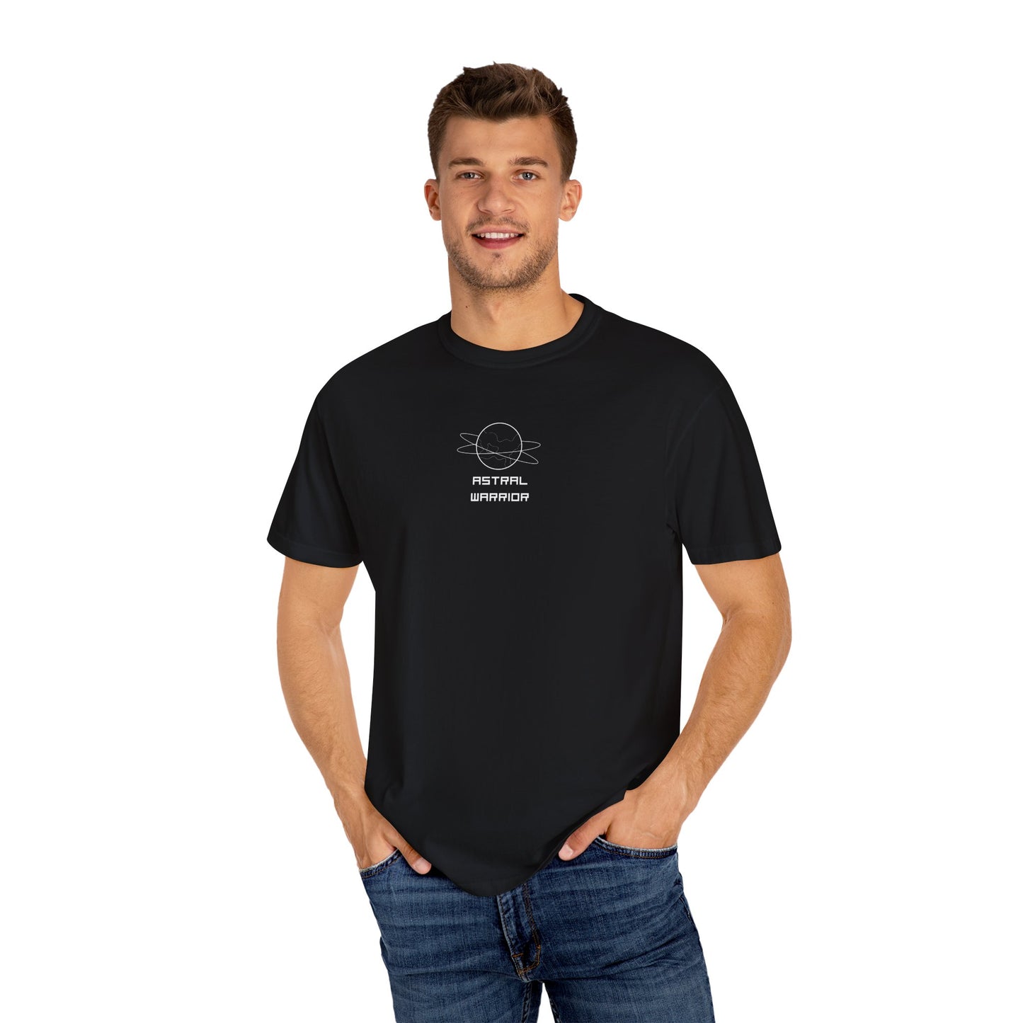 Astral Legends: Unisex Garment-Dyed T-Shirt – "Astral Warrior"